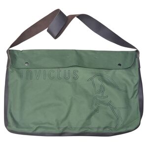 Invictus Green & Brown Saddle Pad Bag